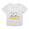 Wo's Organic Rib Baby Tee  Thumbnail
