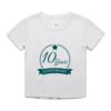 Wo's Organic Rib Baby Tee  Thumbnail