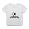 Wo's Organic Rib Baby Tee  Thumbnail