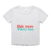 Wo's Organic Rib Baby Tee  Thumbnail